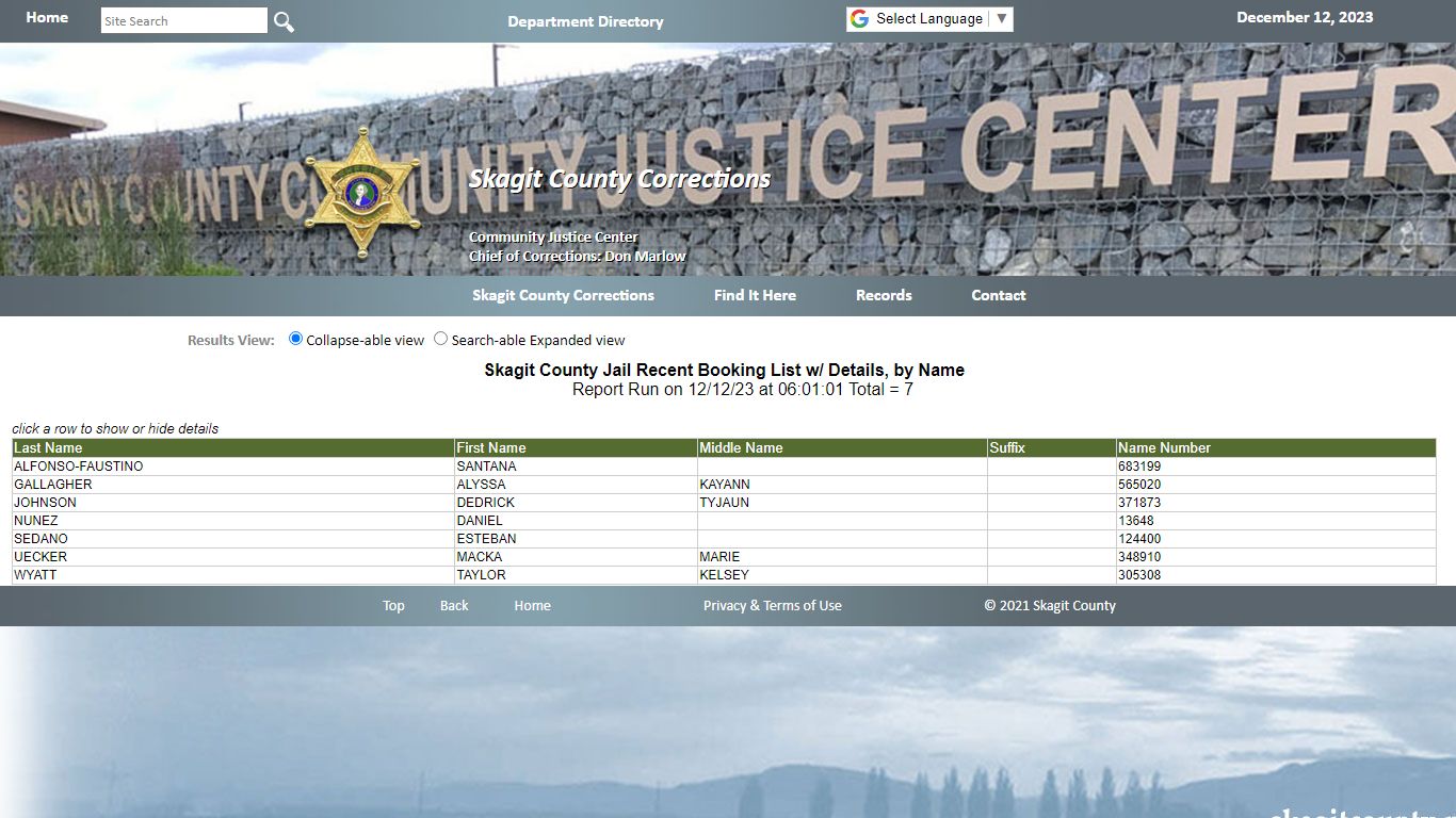 Skagit County Corrections